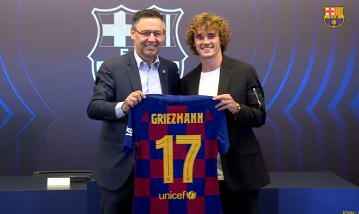 Znamy już numer Griezmanna w Barcelonie!